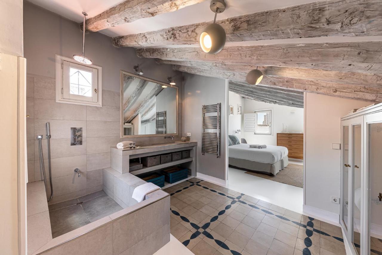 Appartamento Bnbholder Refined Duplex Malasana Madrid Esterno foto